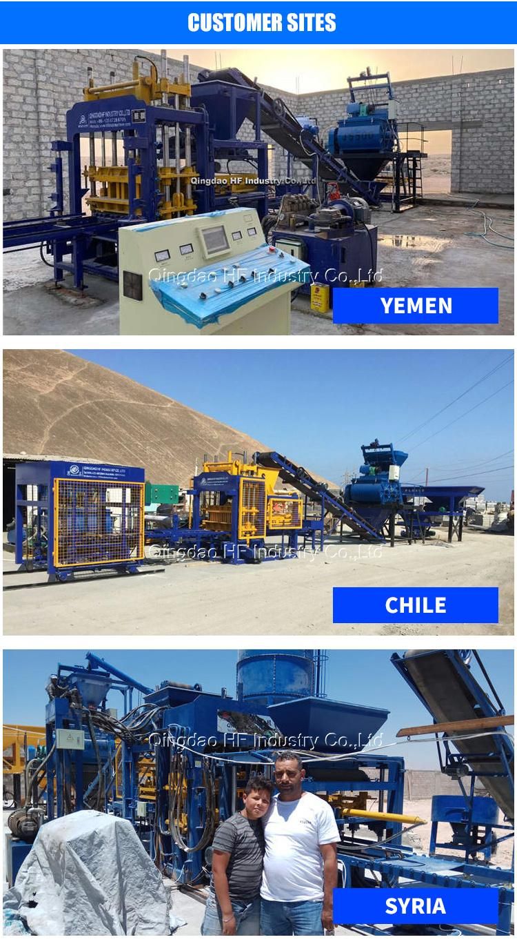 Qt4-26 Cement Concrete Block Brick Making Machine