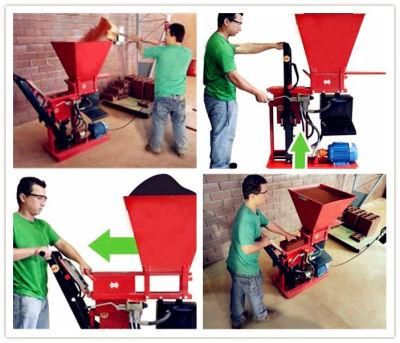 Hr1-25 Eco Brava Soil Interlocking Brick Machine Hot Sale in Nepal