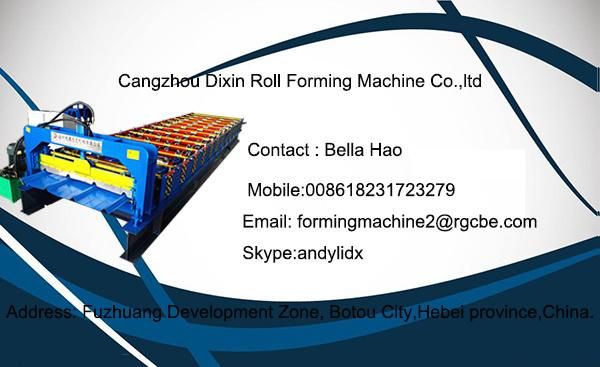 Automatic Step Tiles Roll Forming Machines in China