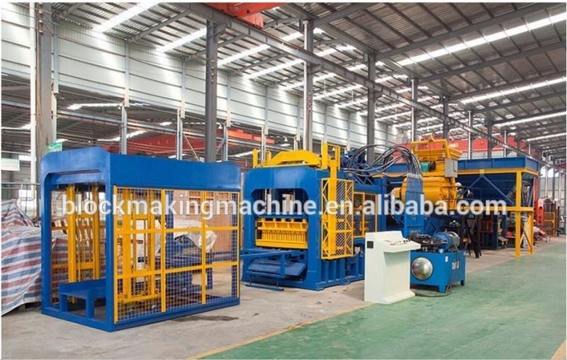 Qt6-15 Fully Automatic Hydraulic Cement Hollow Block Machine Concrete Block Making Machine Paver Machine Curbstone Making Machine Line Booming Business