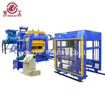 Qt10-15 Automatic Vibration Concrete Block Making Machine Solid Brick Machine