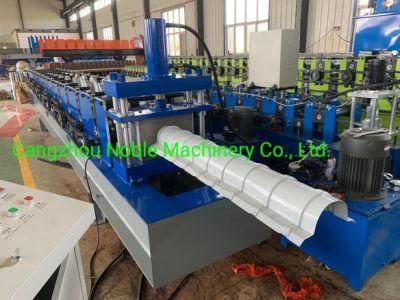 CE Certificate Roof Ridge Cap Tile Making Roll Forming Machine