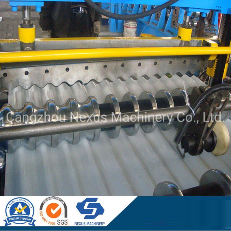 Corrugated Sheet Metal Roofing Roll Forming Machine