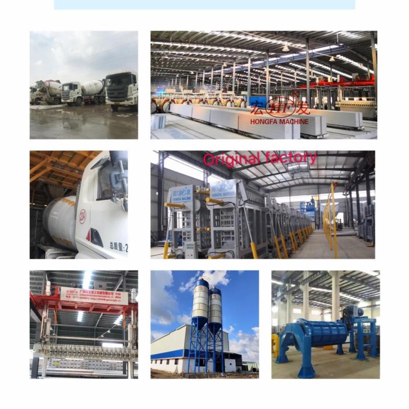 Lime Bricks Machine AAC Bricks Equipment AAC Alc Production Line