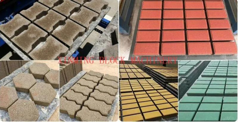 Concrete Block Making Machine Qt 4-40 Semi-Automatic Block Machine, Brick Making Machine, Cement Brick Making Machine