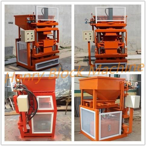 Hr1-10 Automatic Soil Interlocking Brick Machine Soil Lego Interlocking Brick Machine in Africa