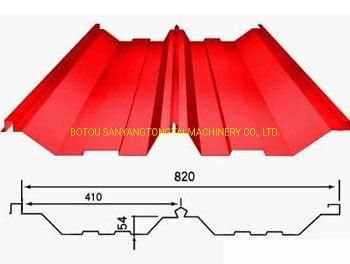 Steel Building Arch Roof Roll Forming Machine