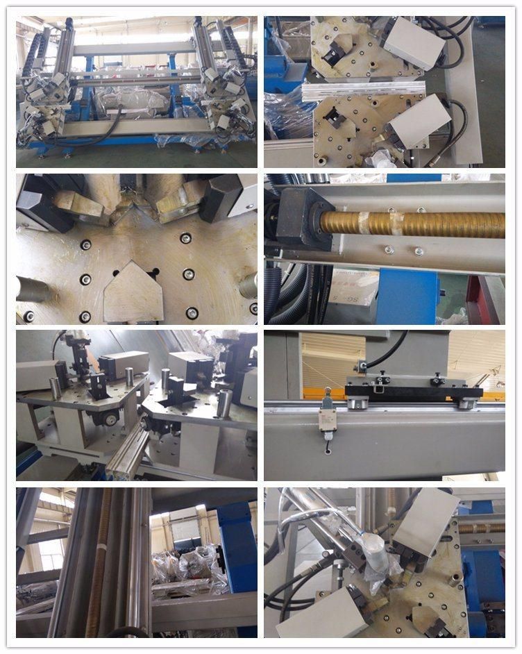 CNC Four Heads Aluminum Window Corner Combining Machine for Window