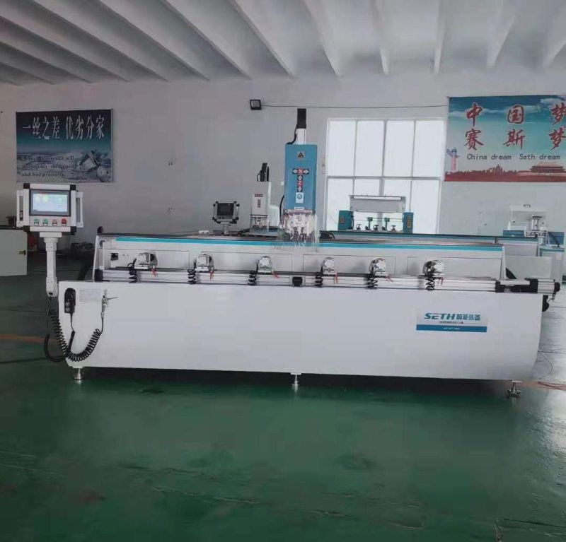 Window Door Making Machinery Aluminium Processing CNC Drilling Milling Machine