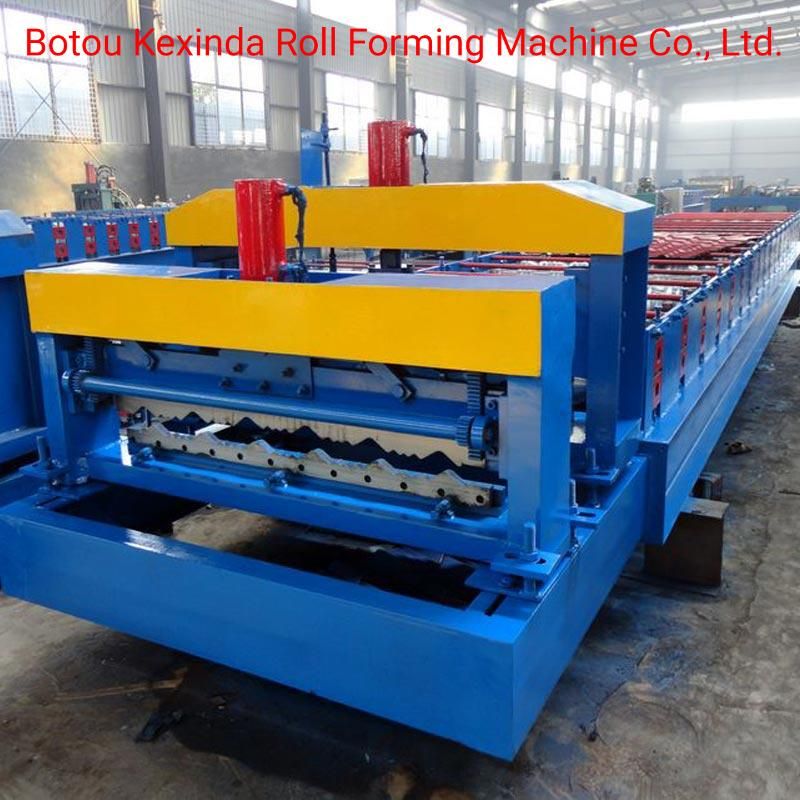 Kexinda 960 Glazed Metal Roofing Tile Roll Forming Machine