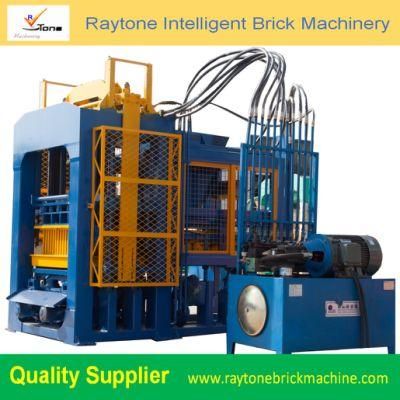 Factory Manufacturing Qt6-15 Concrete Solid Brick Machine Paver Hollow Block Making Machine