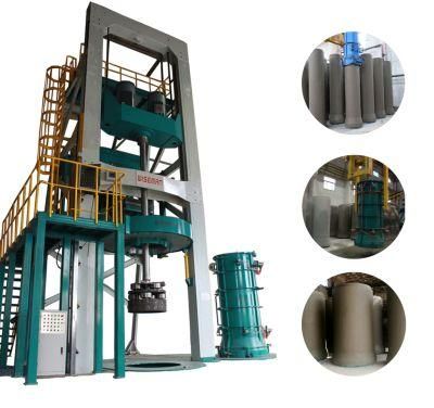 Reinforced Cement Concrete Pipe Production Plant Vertical Press Pipe Machine