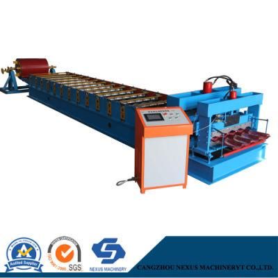 Monterrey Metal Tile Cold Roll Forming Machine with High Speed