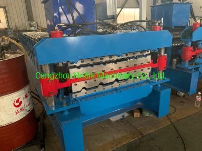Factory Price 1220mm Cold Steel Corrugated Iron Sheet Roofing Tile Making Roll Forming Machine