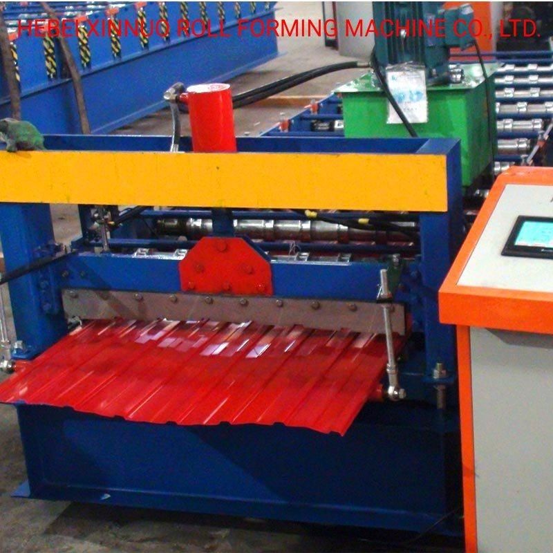 Philippine Design Steel Tile Roof Forming Machine Metal Tile Roll Forming Machine