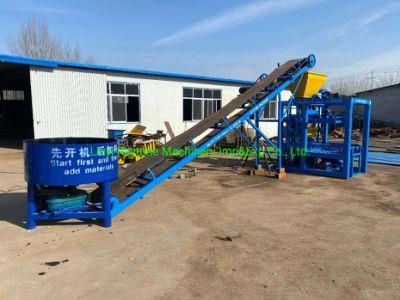 Qt4-24 Brick Pressing Machine Block Pressing Plant Manufacturer