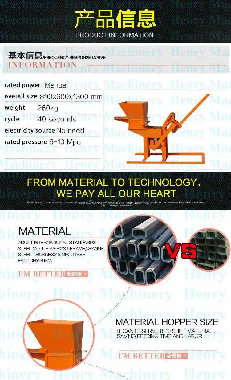 Hr1-30 Clay Interlocking Brick Making Machine Made in China