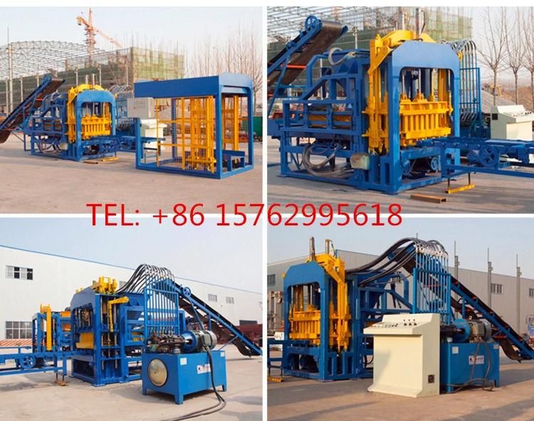 Qt4-15 Fully Automatic Hydraulic Concrete Block Paver Brick Making Machine Price in Kenya