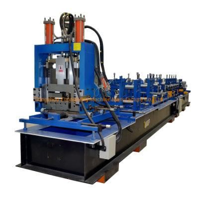 1.5-2.5 mm Thickness C Channel Making Machine with Slot Holes