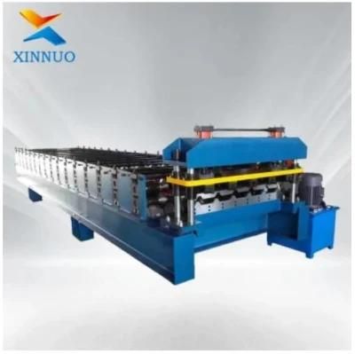 Trapezoidal Metal Roof Sheet Roll Forming Machine