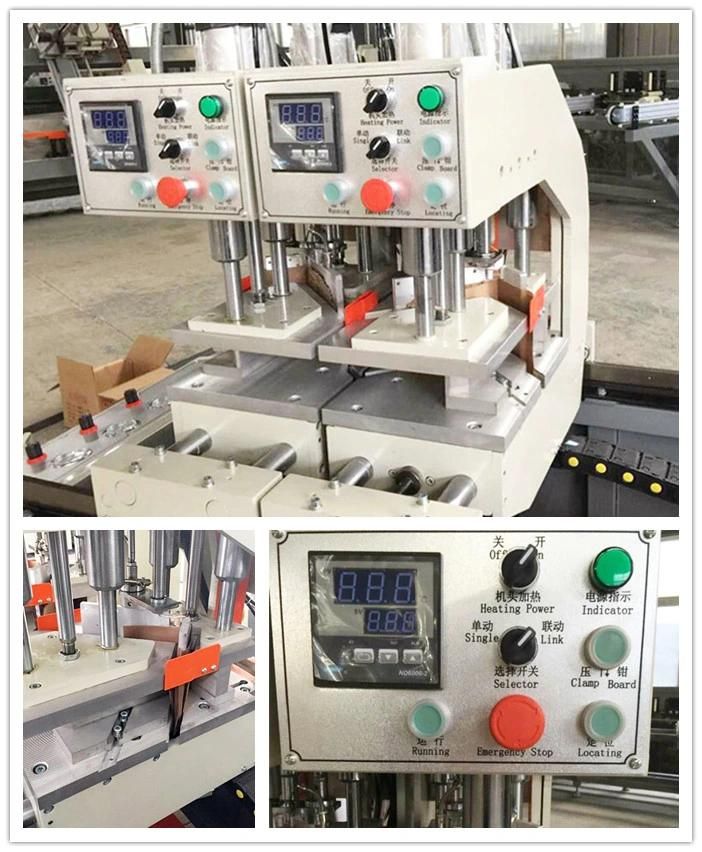 China Double Head Welding Machine Portable UPVC Corner Welding Machine