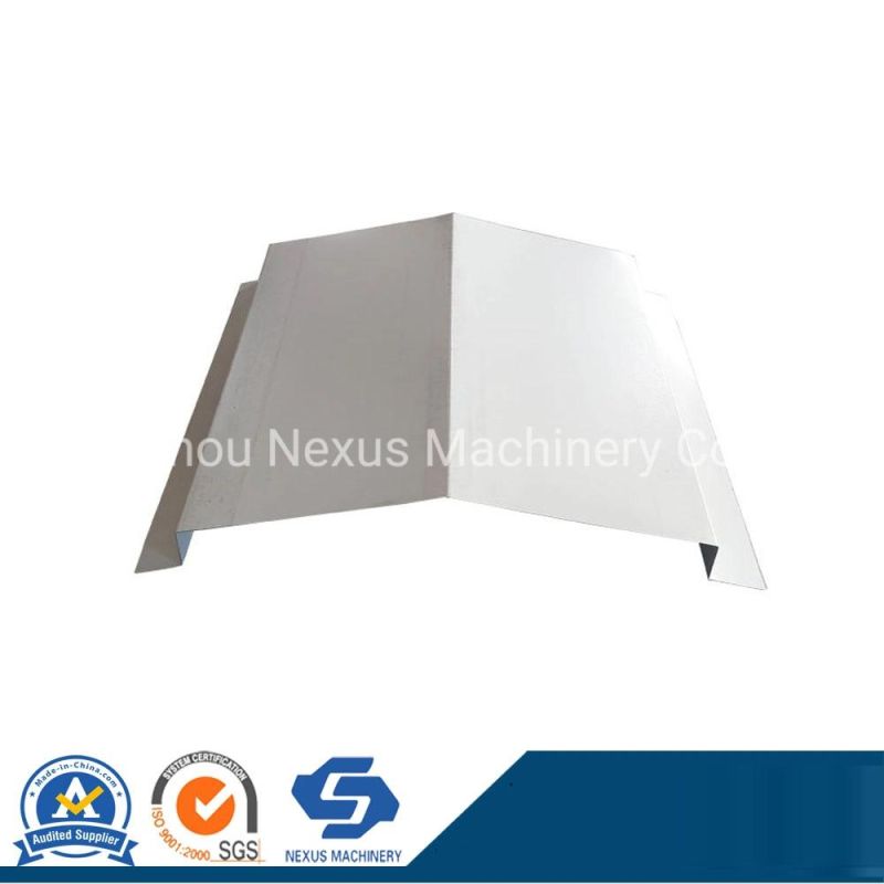 Ridge Tile Roll Roof Ridge Cap Forming Machine China Manufacturer