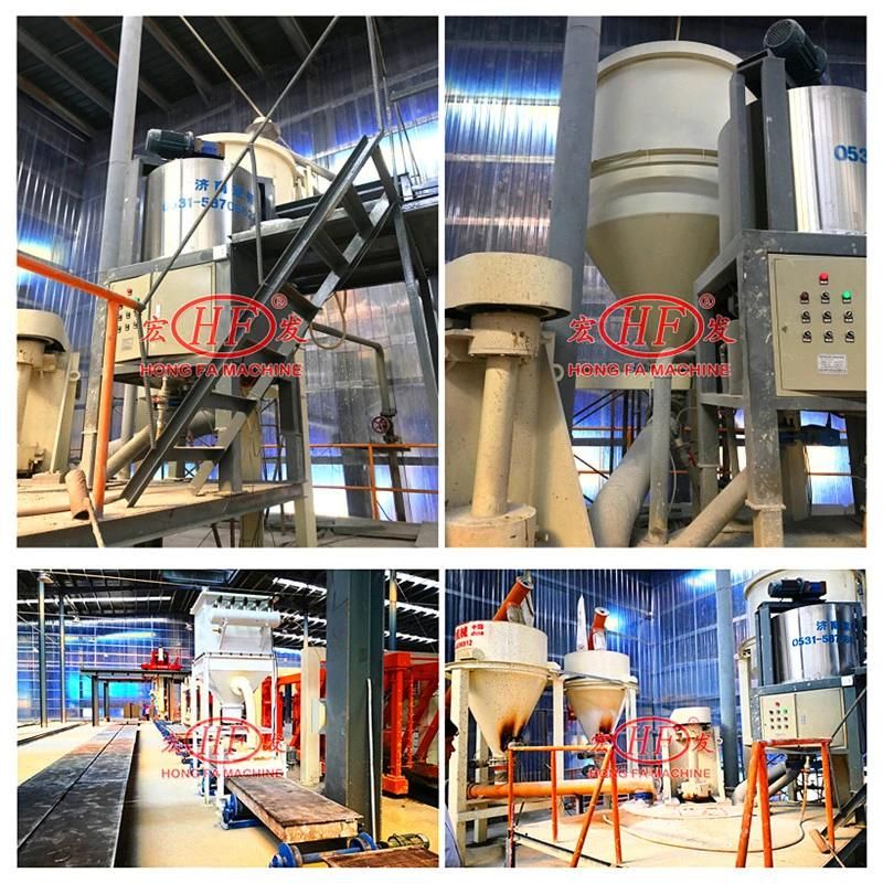 Guangxi Hongfa Germany Ytong Fully Automatic Aerated Autoclaved Concrete Brick Making Machine Alc Panel AAC Block Plant in Building Material Machinery