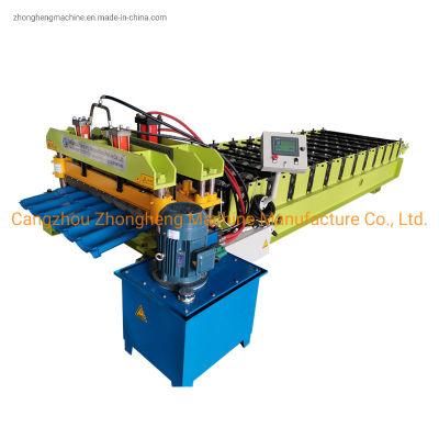 Metal Wall Panel Trapezoidal Roof Tile Making Machine