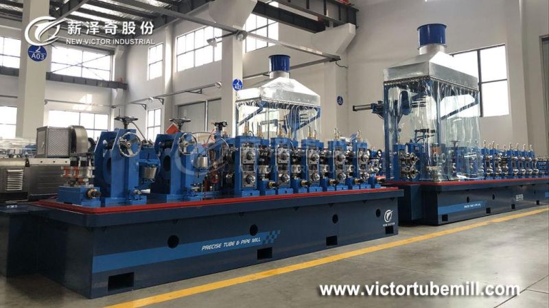 Vzh-90 Automatic Gi Pipe Ms Tube Mill Machine ERW Steel Pipe Making Machine