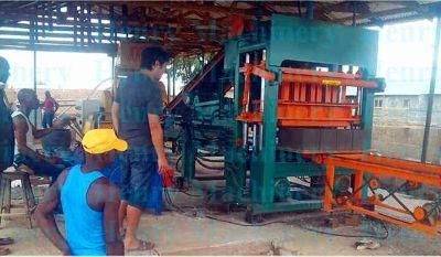 Qt5-20 Hydraulic Power Block Production Line Automatic Brick Machinery