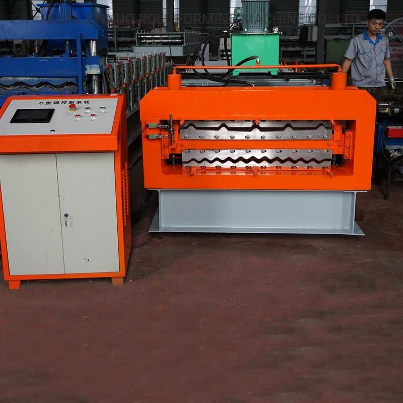 Botou Xinnuo Roof Sheet Double Layer Roll Forming Machine