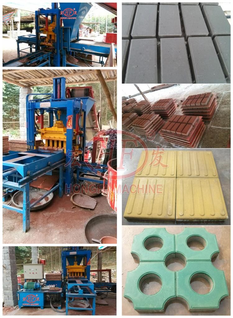 Interlock Brick Machine Cement Block Brick Machinery Hollow Paving Tile Slab Curbstones Moulding Machinery Quotation