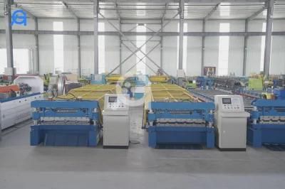 Perfiladeira De Telhas Roofing Trapezoidal 40 Price Tile Roll Forming Machine