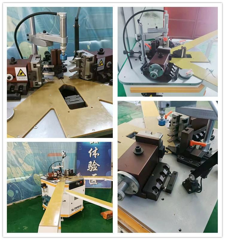 High Quality CNC Machine Aluminum Fabrication Machinery Corner Crimping Machine/Corner Combing Machine