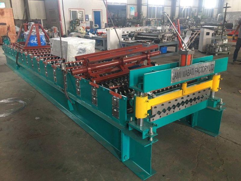 836mm Color Steel Corrugated Sheet Cold Roll Forming Machine