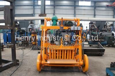 Mobile Diesel Concrete Hollow Block Making Machine
