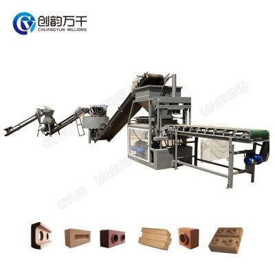 Interlocking Brick Pavers Hydraform Block Cement Soil Clay Brick Making Machine Cy2-10