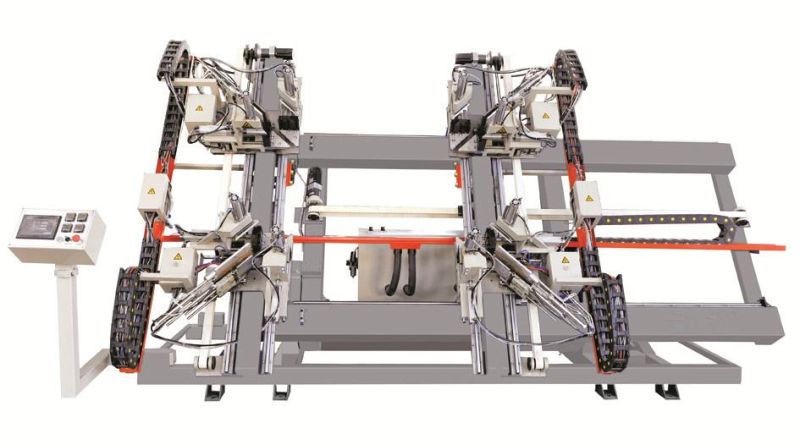 Automatic Four Corner Welding UPVC Window Fabrication Machine