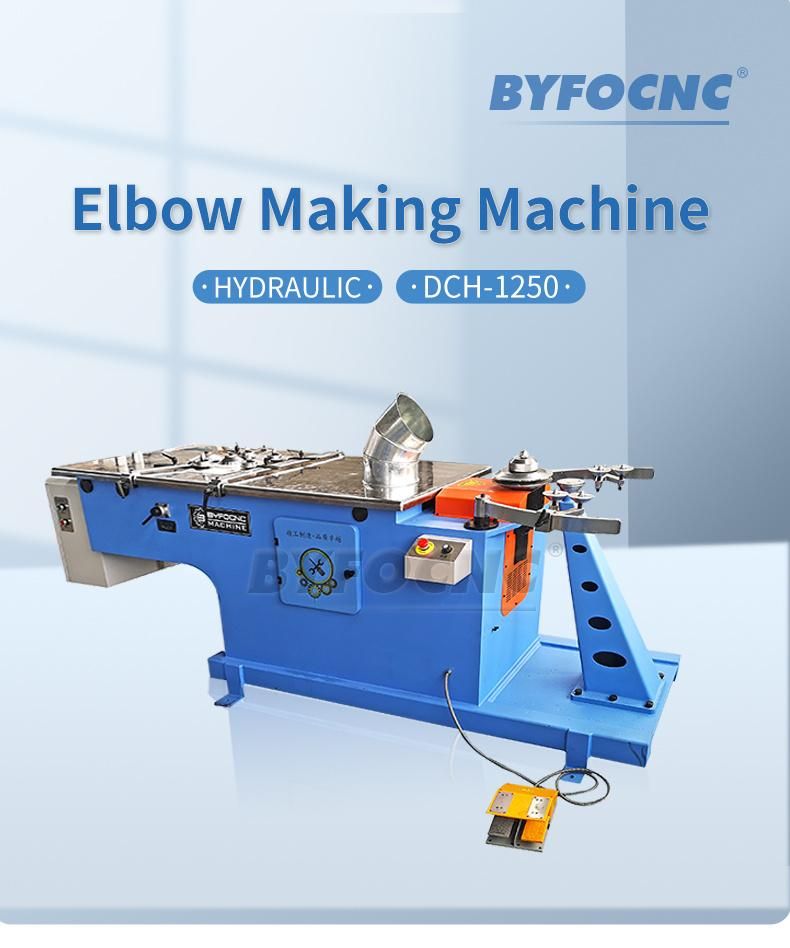 Hydraulic Elbow Roll Former Machine