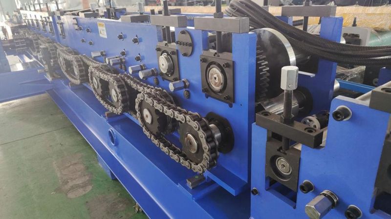 Building Construction Steel Frame Czu Purlin Roll Former Profile Making Machine