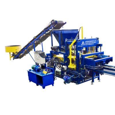 Qt4-20 Semi Automatic Concrete Hydraulic Pressure Hollow Brick Block Making Machine with Good Quality