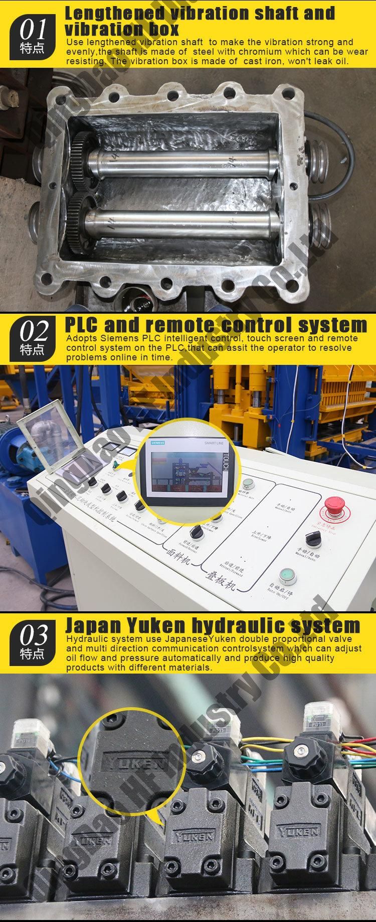 Qt6-15 New Products Hydraulic Pressure Block Making Machine