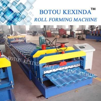 Kexinda 1080 Galzed Tile Roll Forming Machine
