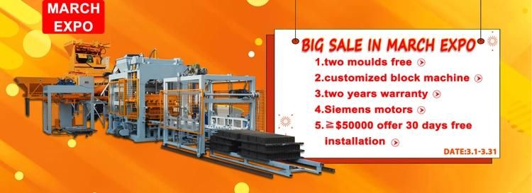 Qt6-15 Hydraulic Hollow Brick/Block Maker Machine