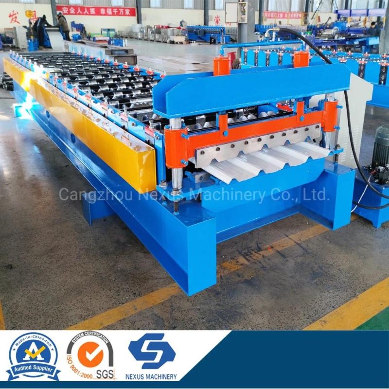 Ibr Sheet Roll Forming Machine Metal Roofing Making Machinery Export to Zimbabwe