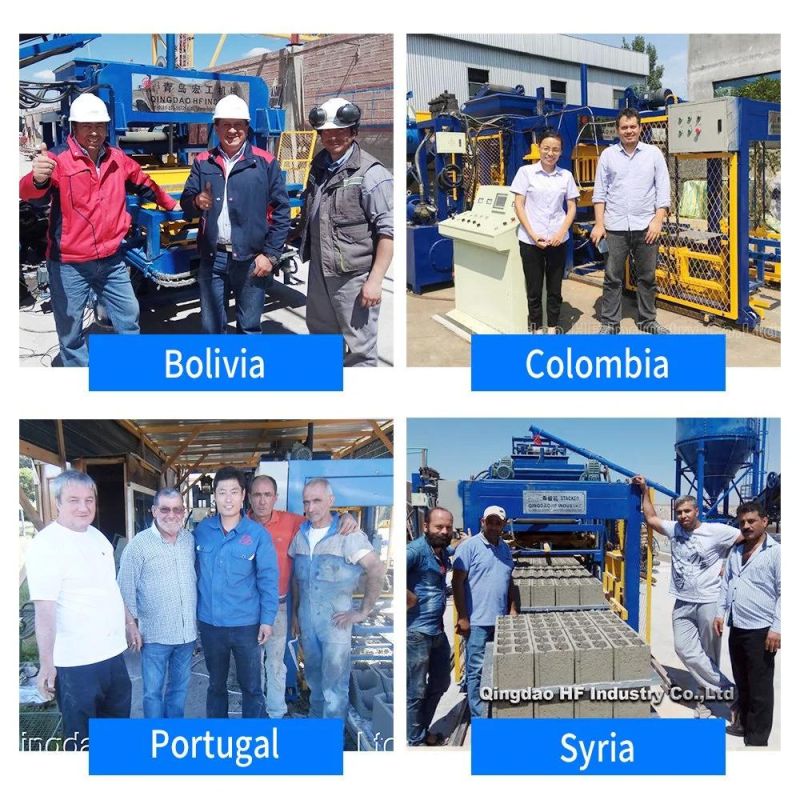 Cement Semi Block Making Machine Brick Making Machine (QT4-25)
