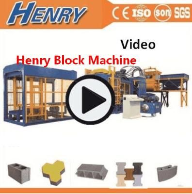 Henry Qt10-15 Block Machine Full Automatic Block Making Machine