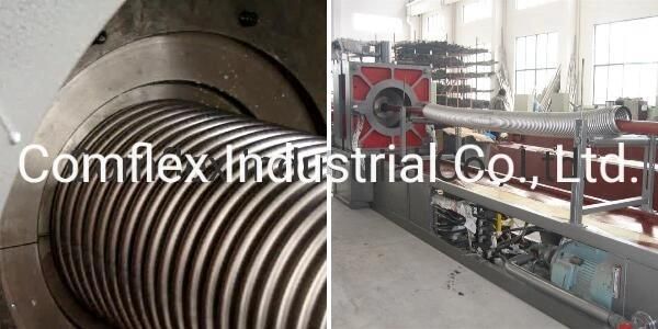 Hydraulic Convoluted / Corrugated Stainless Steel Flexible Metal Hose Making Machine