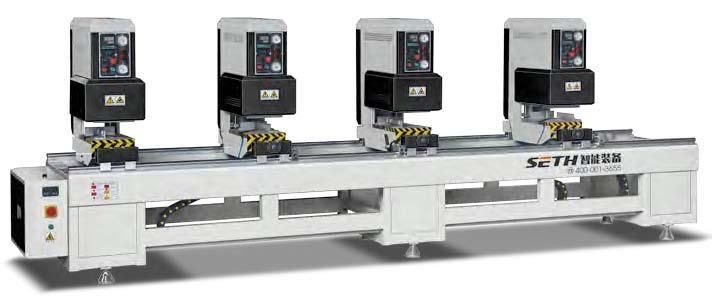 Four-Head Automatic Screw Fastening Machine UPVC Window Machine