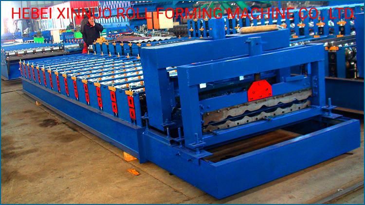 1000 Metal Glazed Tile Roll Forming Machine